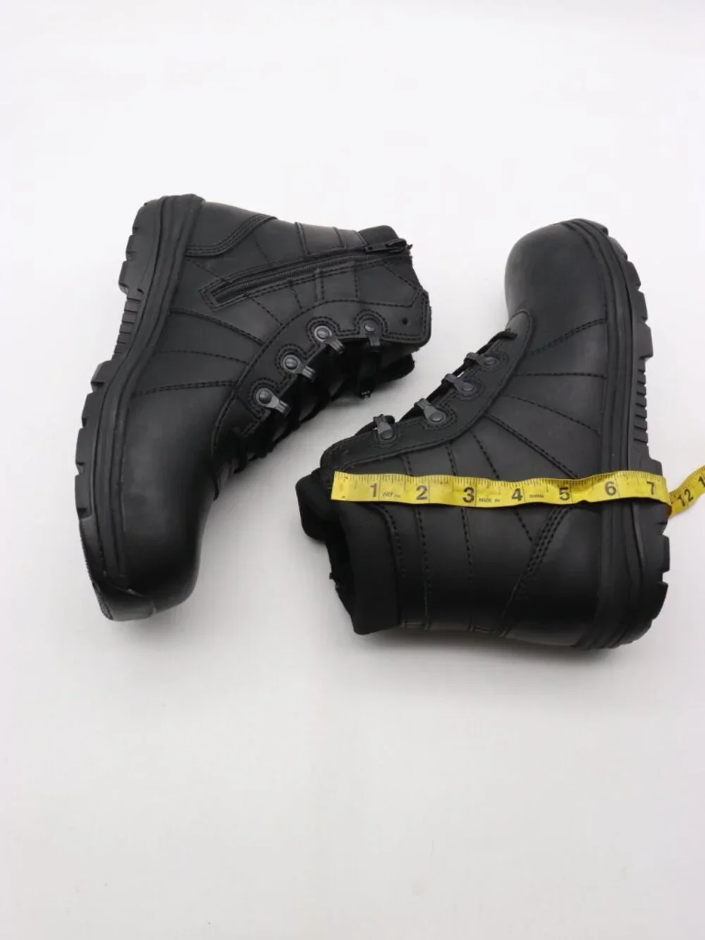 NWOB Worx By Red Wing 5629 Men's 8 M Safety Toe Work Black Leather Boots
